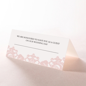 Baroque Pocket reception place card