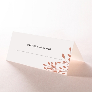 Bursting Bloom wedding venue place card stationery