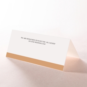 Forever Love Booklet - White wedding stationery place card design