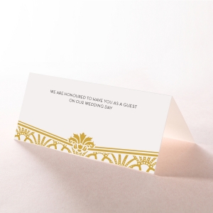 Modern Deco wedding venue place card stationery item