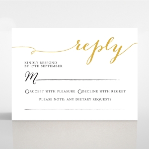 Infinity rsvp wedding enclosure invite design