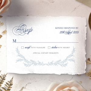 Romantic Soiree rsvp enclosure card