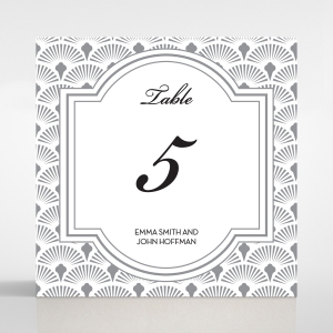 Grand Heirloom wedding venue table number card stationery item