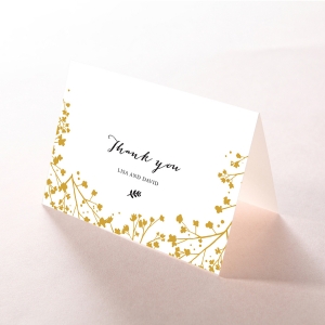 Embracing Bloom thank you wedding stationery card item