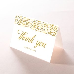 Enchanting Halo thank you stationery card item