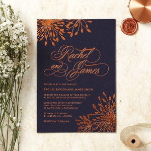 Bursting Bloom Invite Design