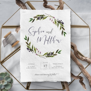 Country Charm Wedding Invite