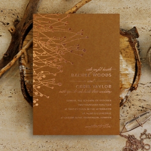 Flourishing Romance Stationery design