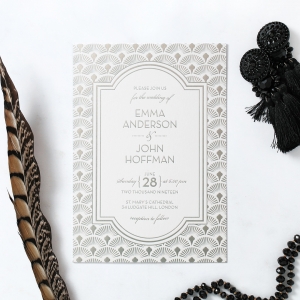 Grand Heirloom Wedding Invitation Design