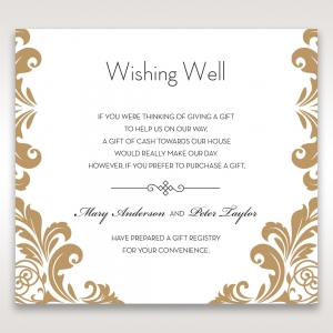 golden-antique-pocket-wishing-well-enclosure-stationery-invite-card-DW11090