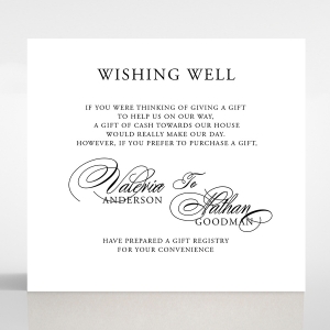 Paper Timeless Romance wedding stationery gift registry invite