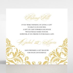 Victorian Extravagance wishing well stationery card